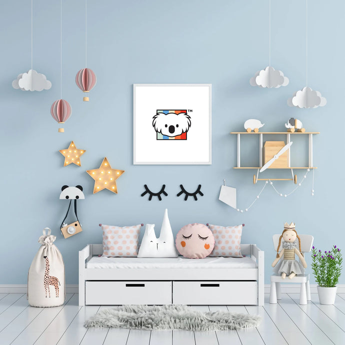 How to decorate a child's room with Square Photo Prints