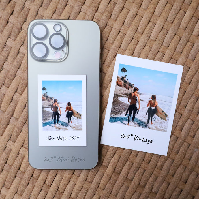 Most popular photo print sizes in 2025